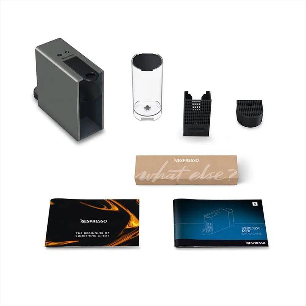 KRUPS - XN110BK Essenza Mini Nespresso-Intense Grey