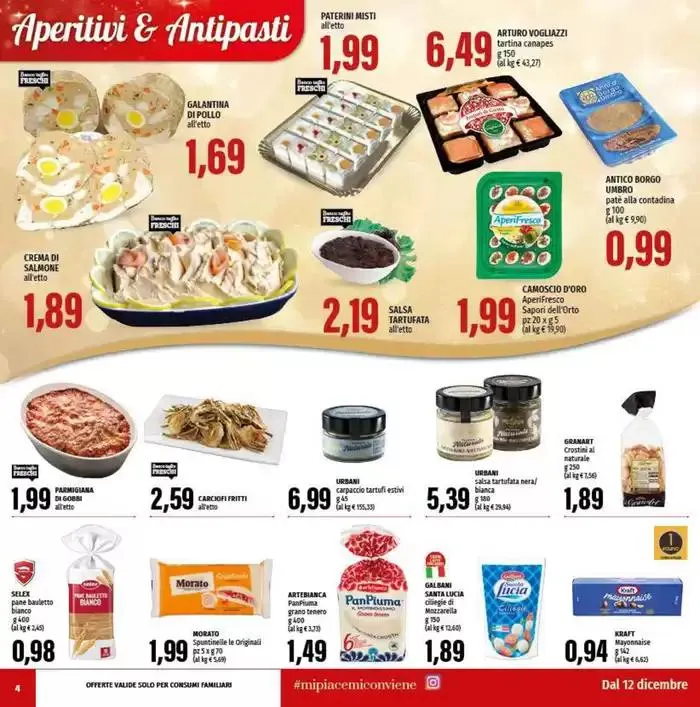 Il gusto delle feste da 20 dicembre a 24 dicembre di 2024 - Pagina del volantino 4