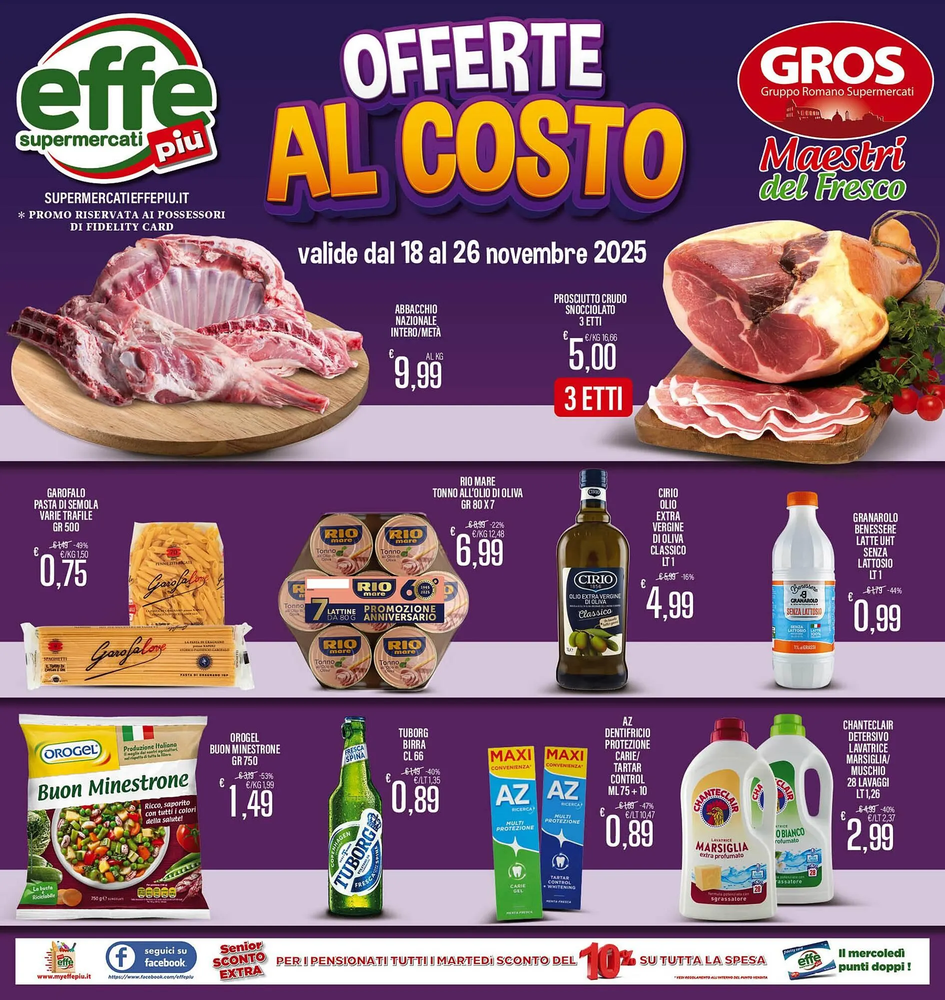 Volantino Supermercati EffePiù da 18 novembre a 26 novembre di 2025 - Pagina del volantino 1