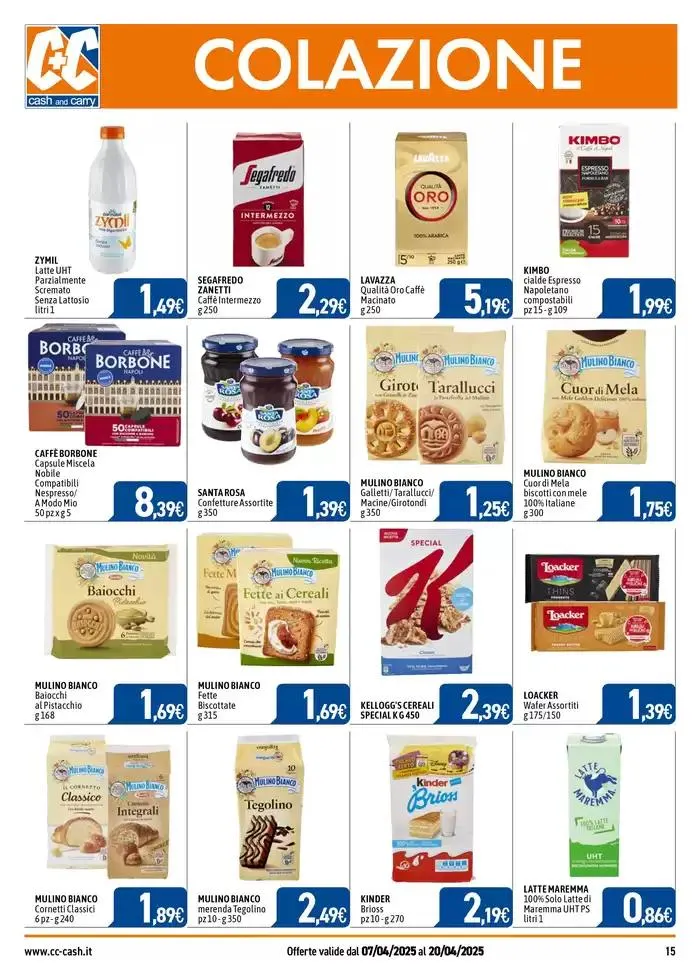 AFFARI SPECIALI da 8 aprile a 20 aprile di 2025 - Pagina del volantino 15