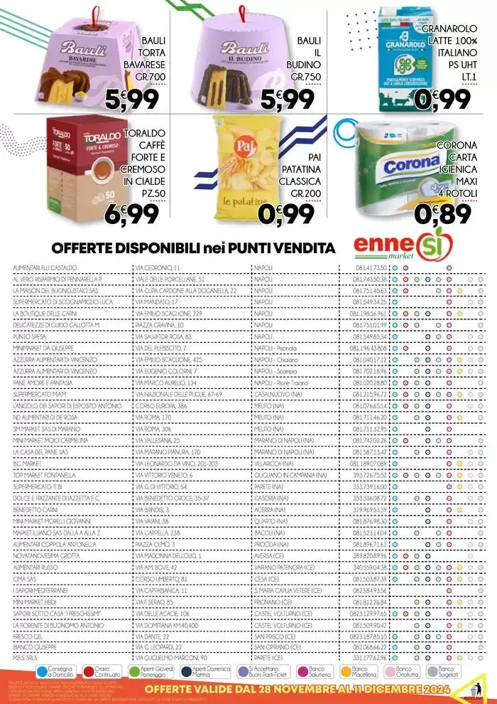 Veri sapori d'italia da 2 dicembre a 11 dicembre di 2024 - Pagina del volantino 8