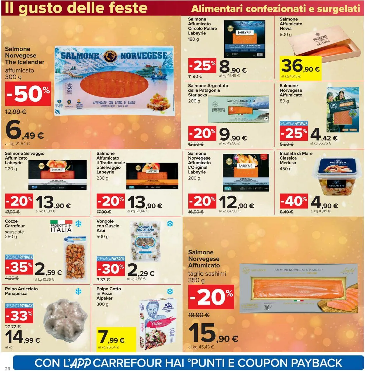 Carrefour Volantino attuale da 16 dicembre a 1 gennaio di 2026 - Pagina del volantino 26