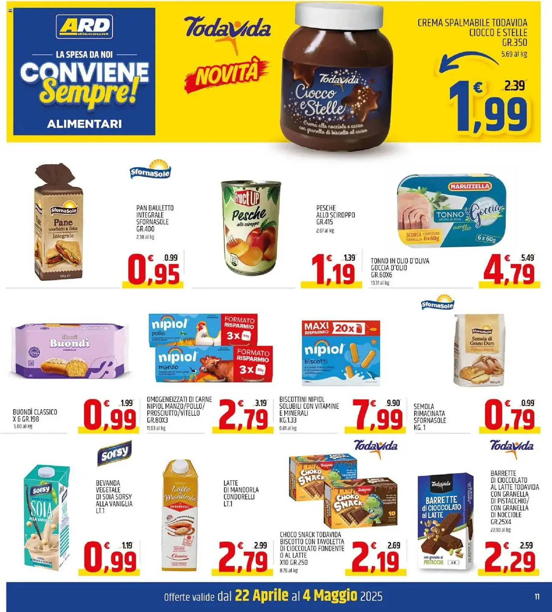 Volantino Ard Discount da 22 aprile a 4 maggio di 2025 - Pagina del volantino 11