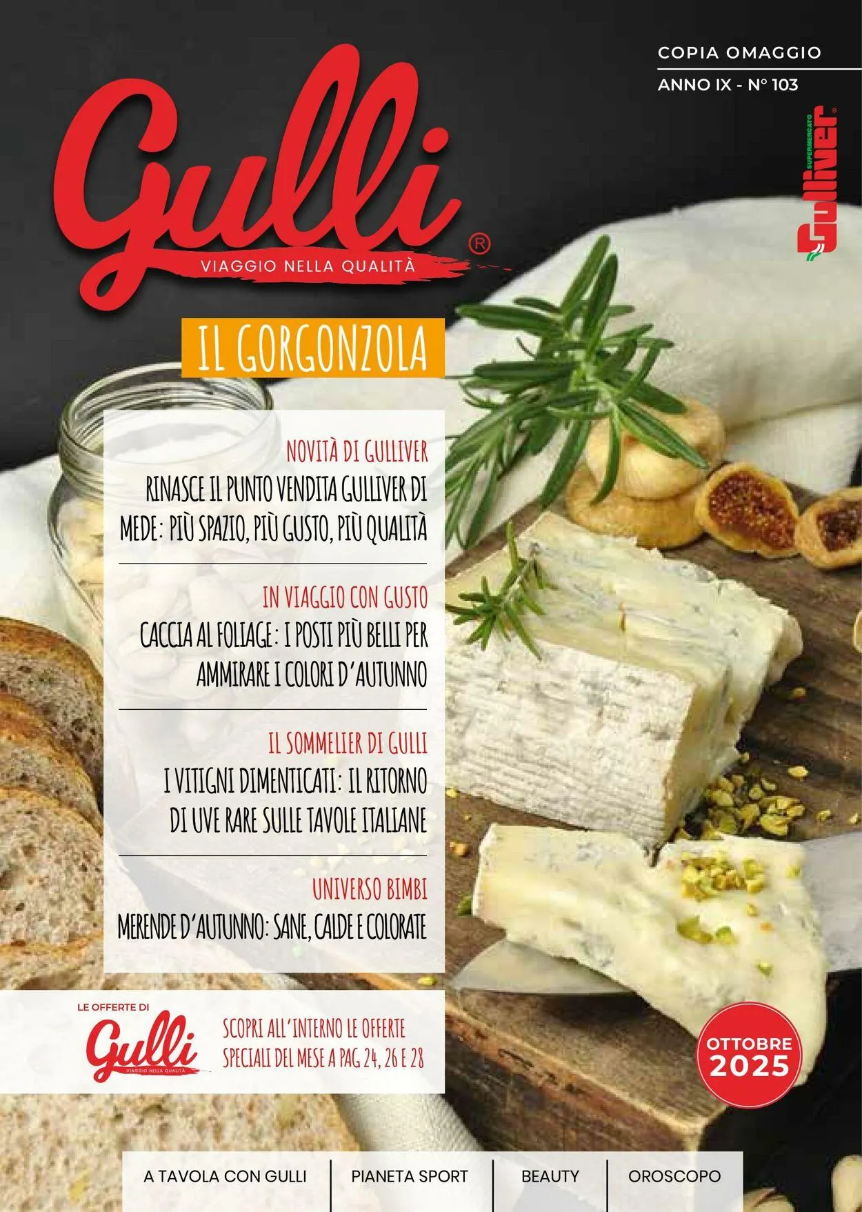 Gulliver Volantino attuale da 1 ottobre a 31 ottobre di 2025 - Pagina del volantino 1