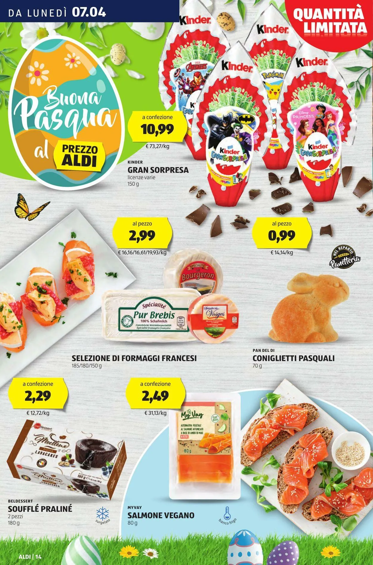Aldi Volantino attuale da 7 aprile a 13 aprile di 2025 - Pagina del volantino 14