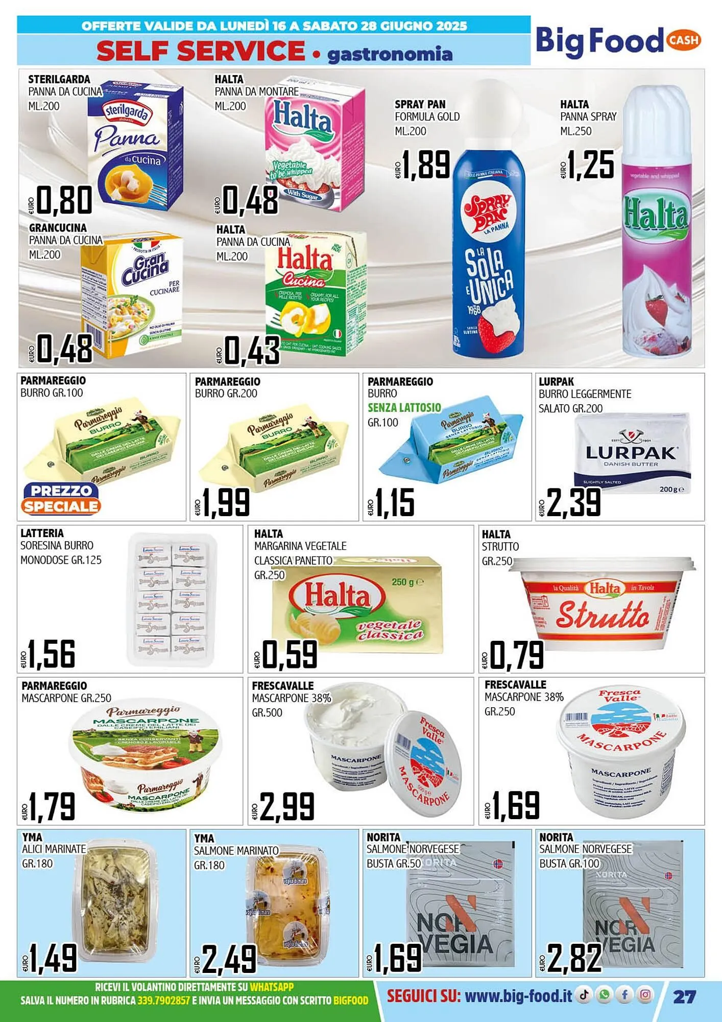 Volantino Big Food da 16 giugno a 28 giugno di 2025 - Pagina del volantino 19