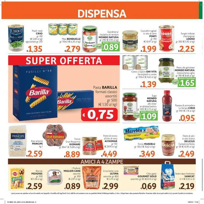 Super offerte da 8 agosto a 28 agosto di 2024 - Pagina del volantino 8