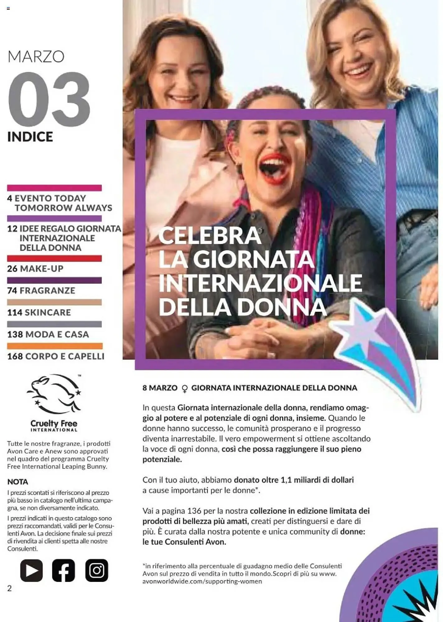 Volantino Avon da 1 marzo a 31 marzo di 2025 - Pagina del volantino 2