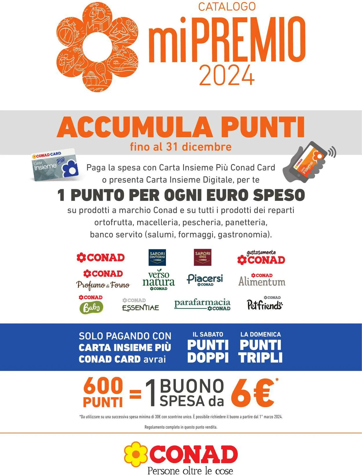 Conad - Spazio - Milano Volantino attuale da 1 gennaio a 31 dicembre di 2024 - Pagina del volantino 1