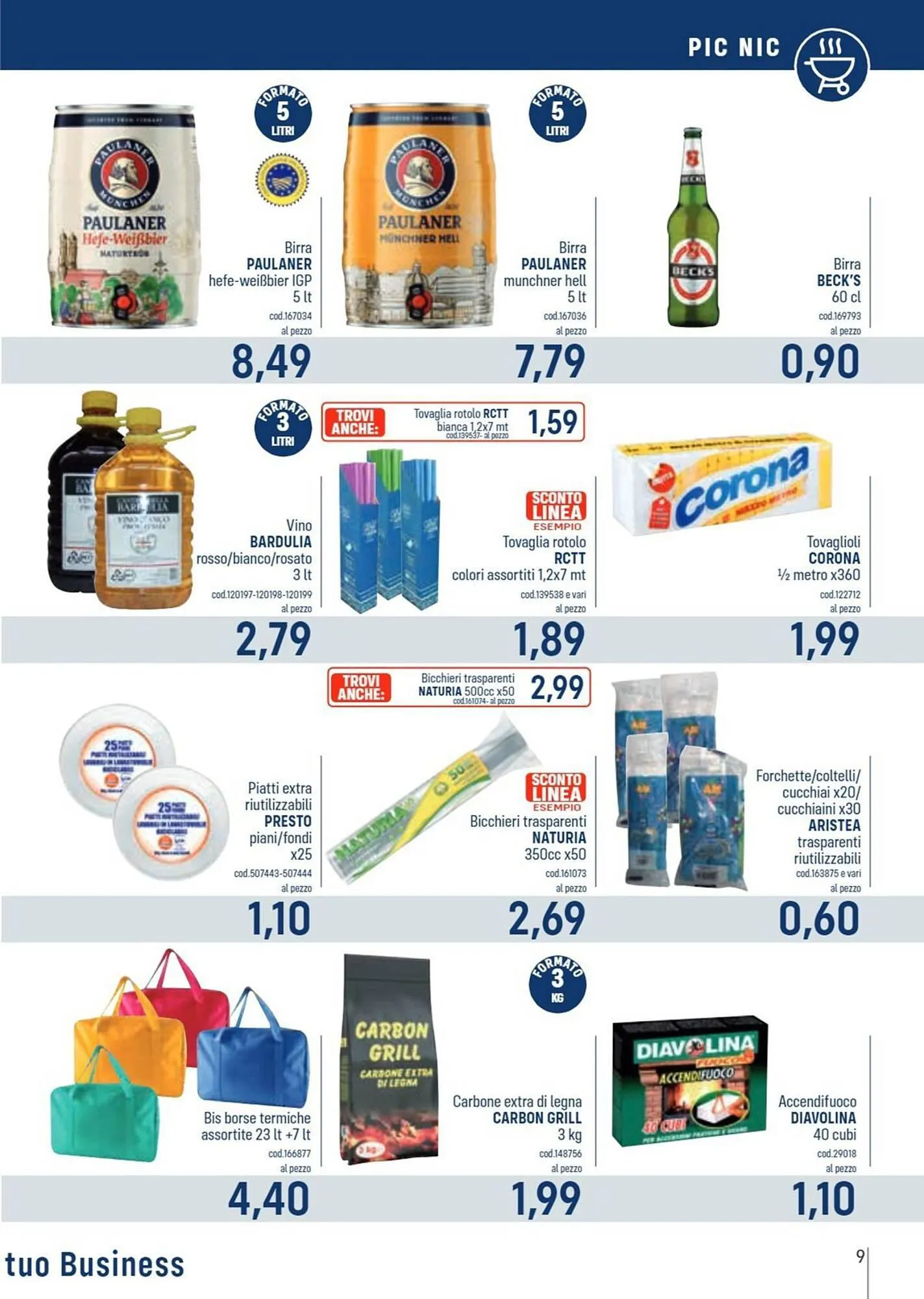 Volantino Talento Professional Store da 11 marzo a 24 marzo di 2024 - Pagina del volantino 9