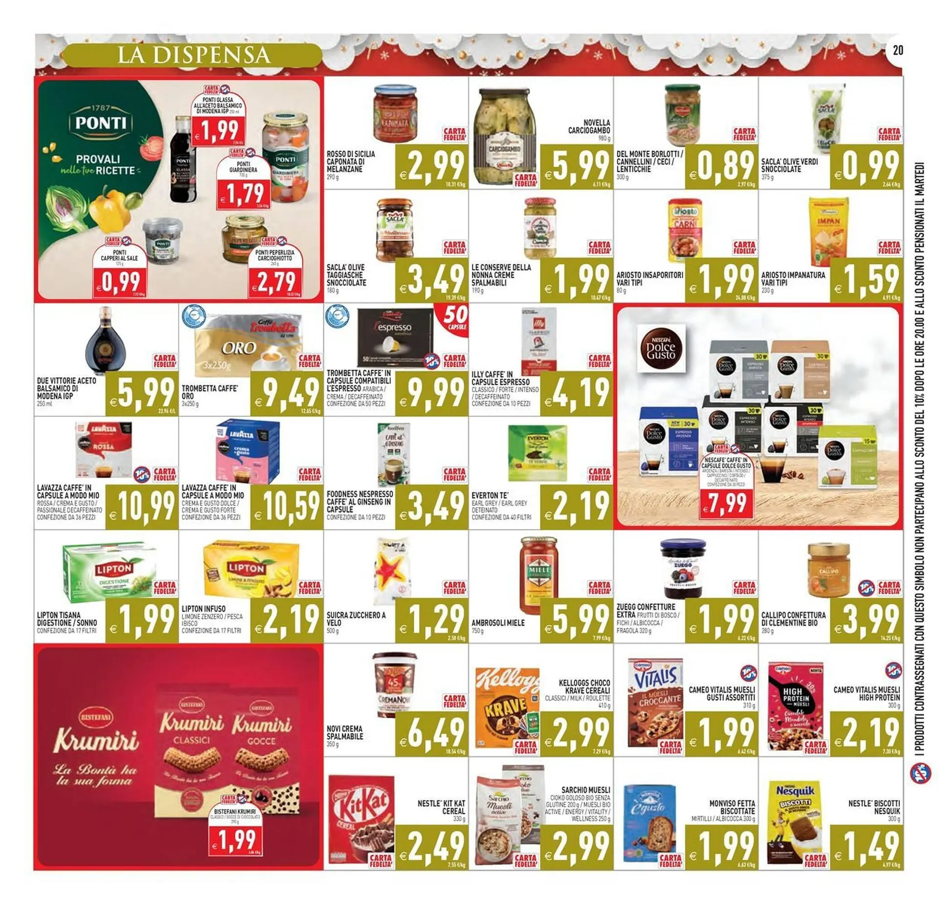 Volantino Supermercati Agorà da 6 dicembre a 15 dicembre di 2025 - Pagina del volantino 20