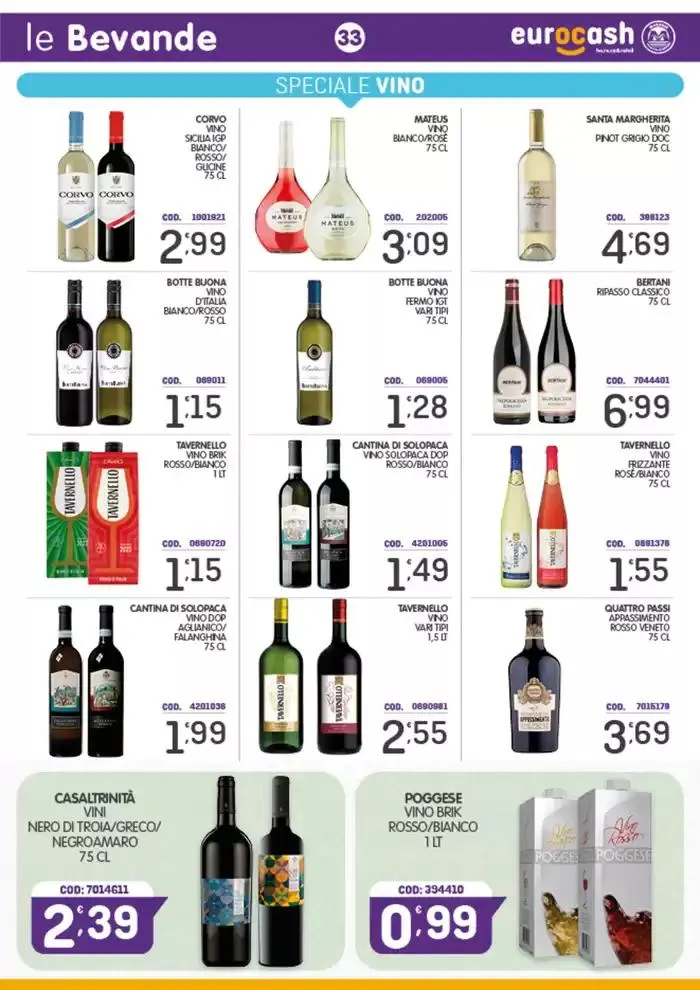 Volantino Eurocash da 10 marzo a 30 marzo di 2025 - Pagina del volantino 33