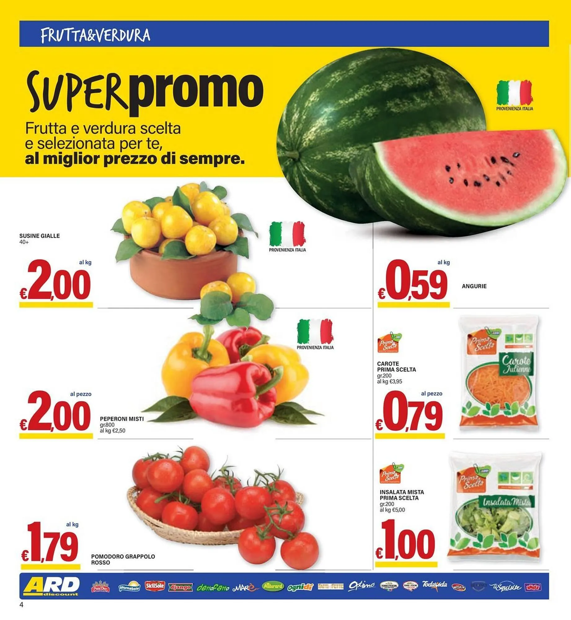 Volantino Ard Discount da 29 luglio a 7 agosto di 2024 - Pagina del volantino 4