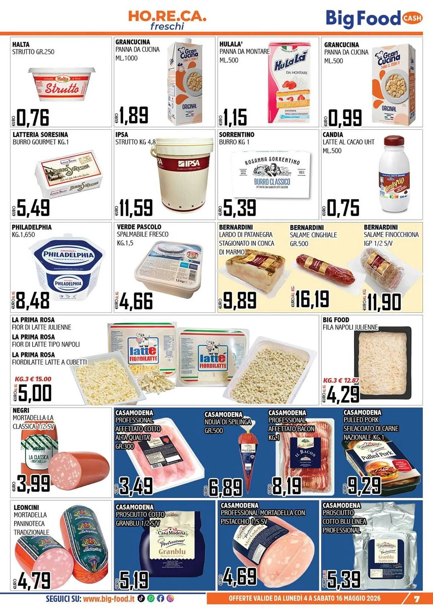 Volantino Big Food da 4 maggio a 16 maggio di 2026 - Pagina del volantino 7