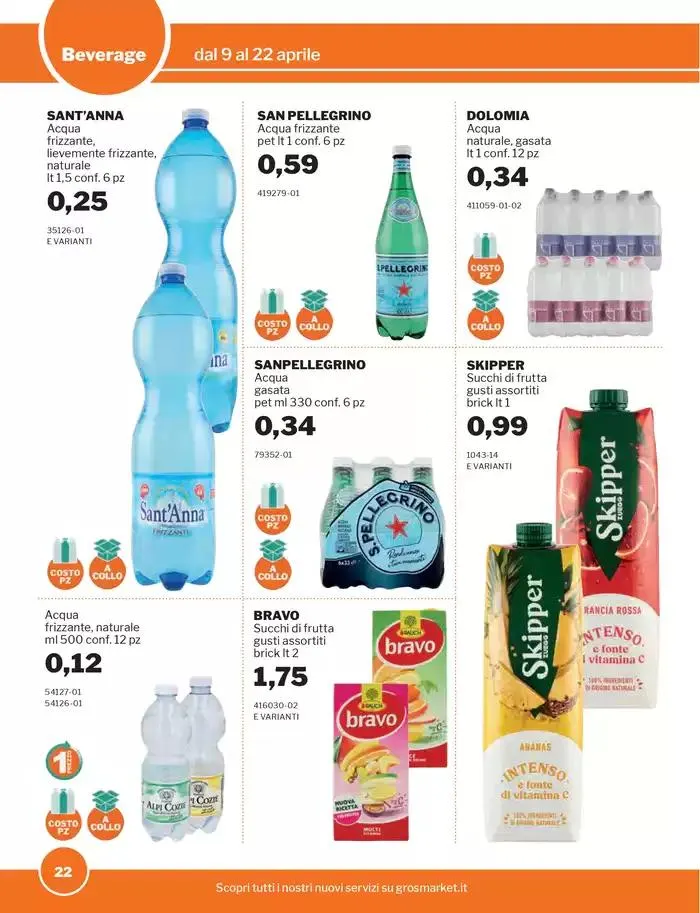 Promozioni da 9 aprile a 22 aprile di 2025 - Pagina del volantino 22