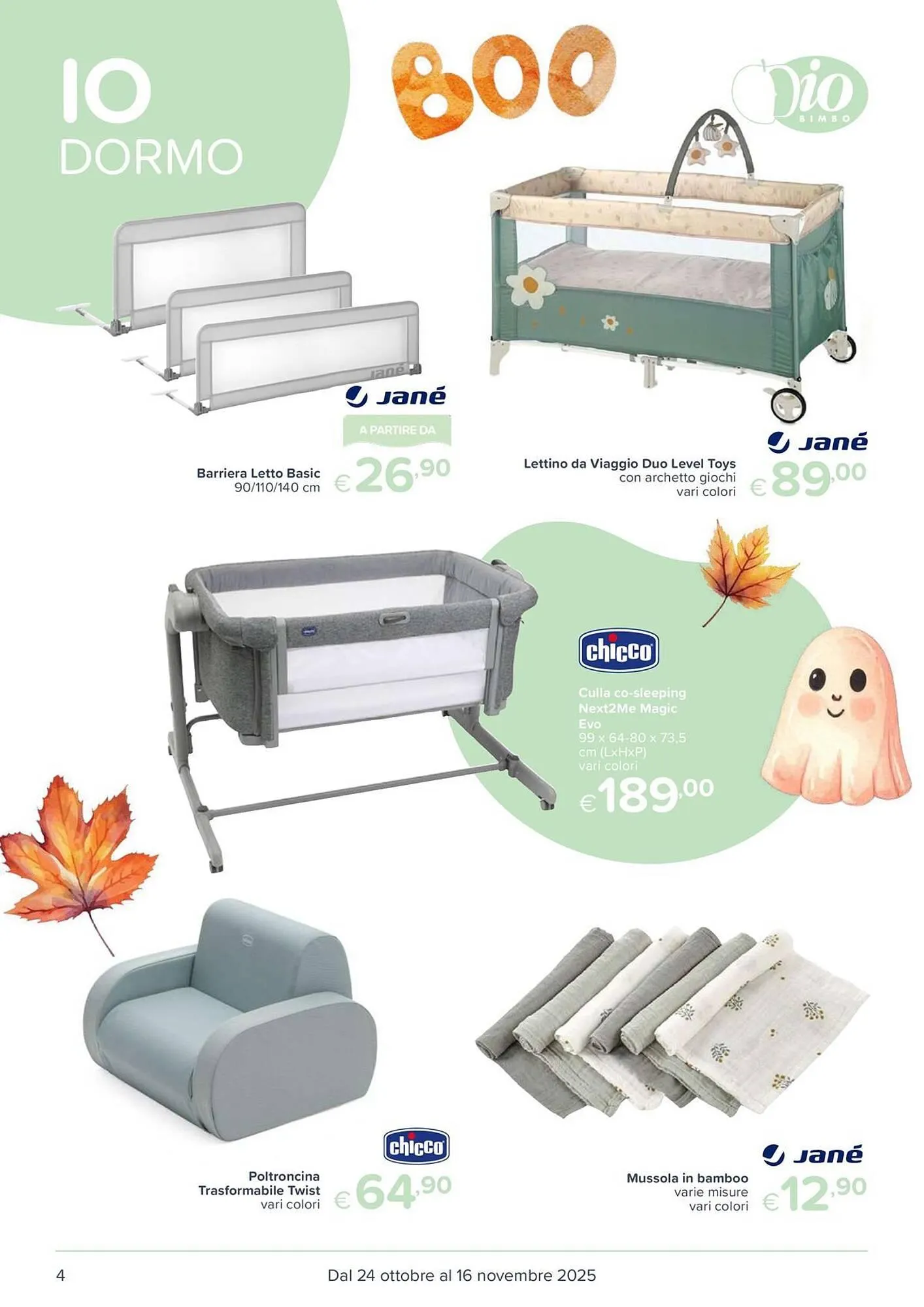 Volantino Io Bimbo da 24 ottobre a 16 novembre di 2025 - Pagina del volantino 4
