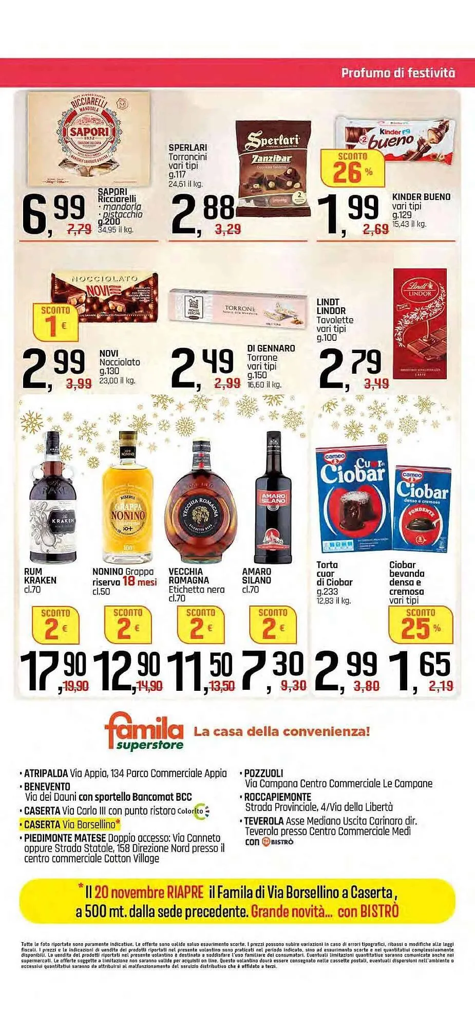 Volantino Famila Superstore da 13 novembre a 22 novembre di 2025 - Pagina del volantino 30