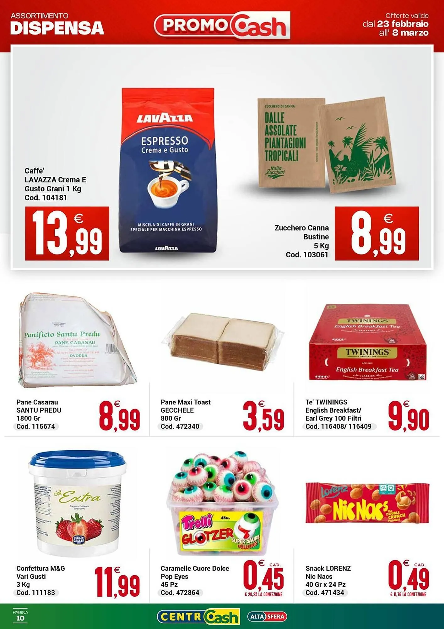 Volantino Centro Cash da 23 febbraio a 8 marzo di 2026 - Pagina del volantino 10