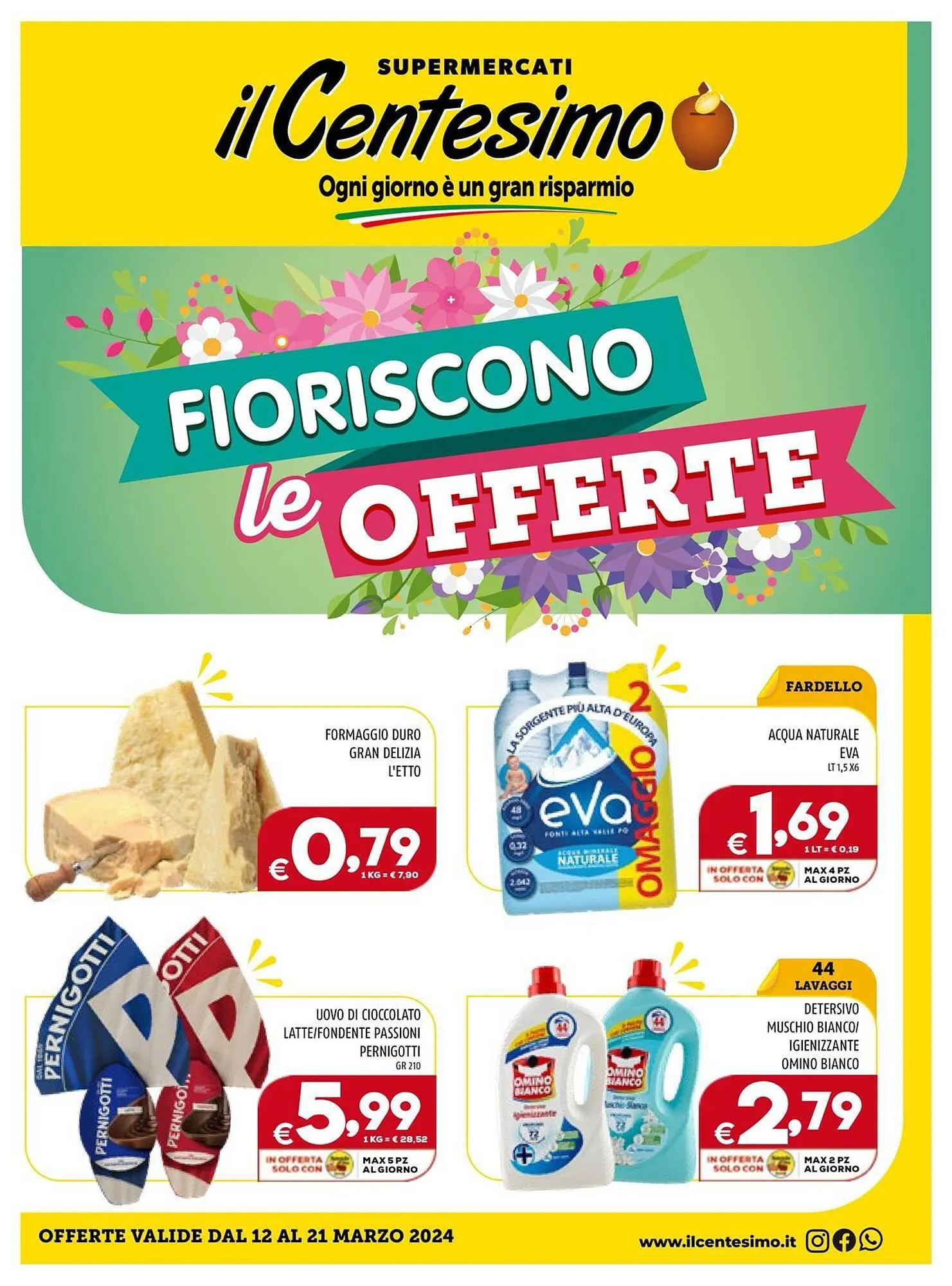 Volantino Il Centesimo da 12 marzo a 21 marzo di 2024 - Pagina del volantino 1