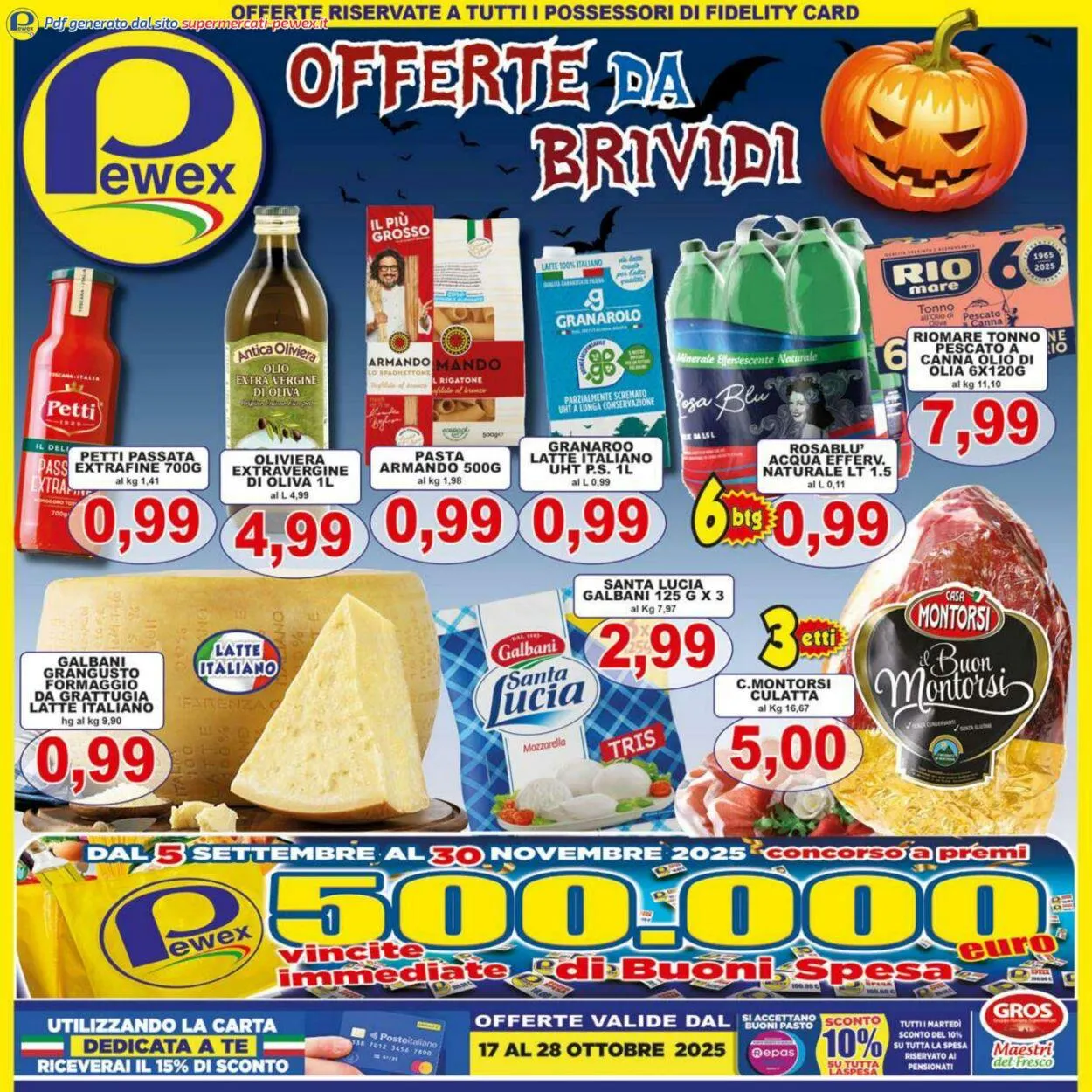 Pewex Volantino attuale da 28 ottobre a 11 novembre di 2025 - Pagina del volantino 1