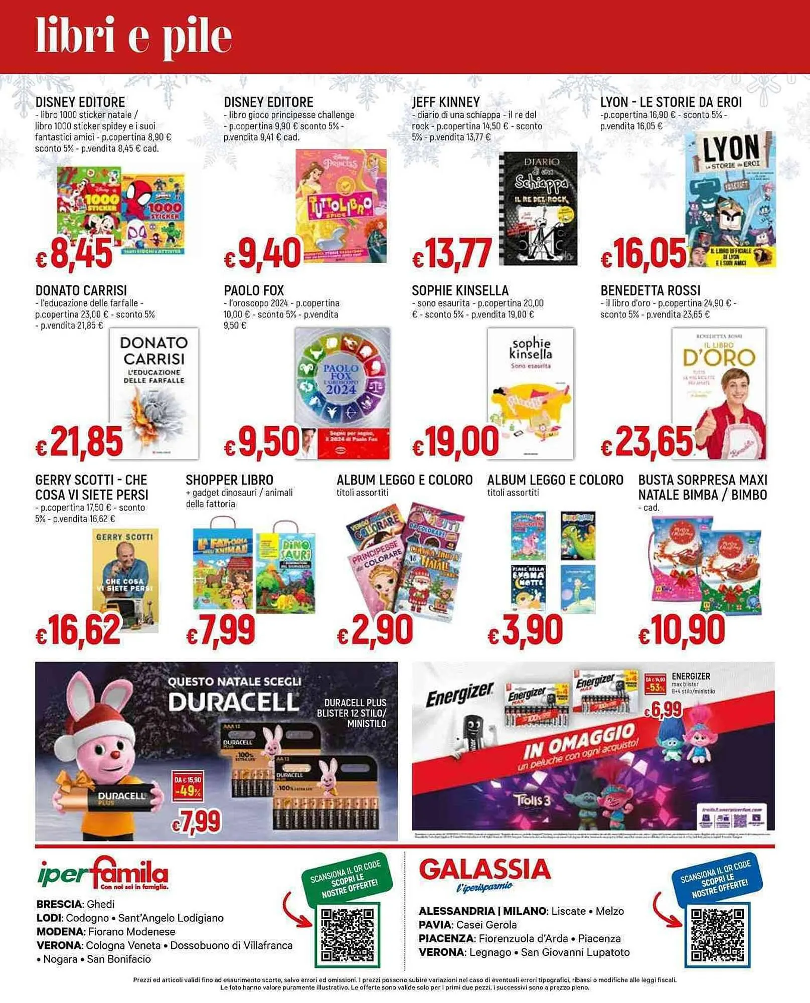 Volantino Galassia da 23 novembre a 31 dicembre di 2023 - Pagina del volantino 12