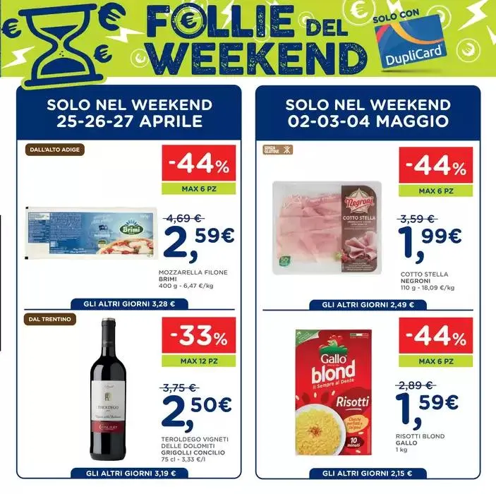 Offerte valide dal 23 aprile al 6 maggio da 23 aprile a 6 maggio di 2025 - Pagina del volantino 9