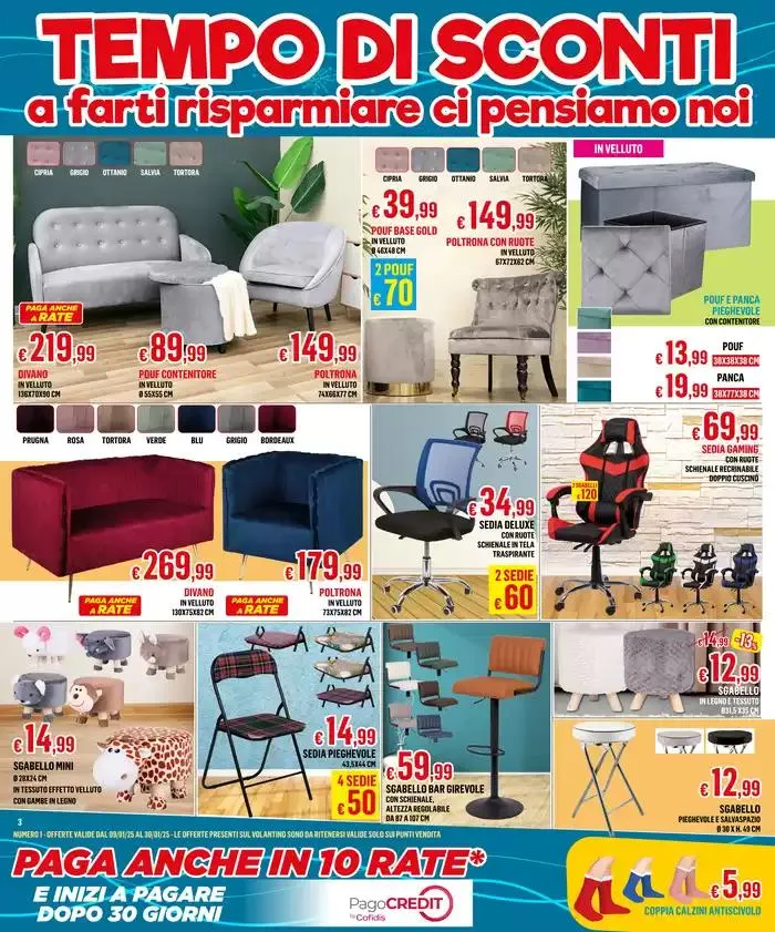 Tempio di sconto  da 10 gennaio a 30 gennaio di 2025 - Pagina del volantino 3
