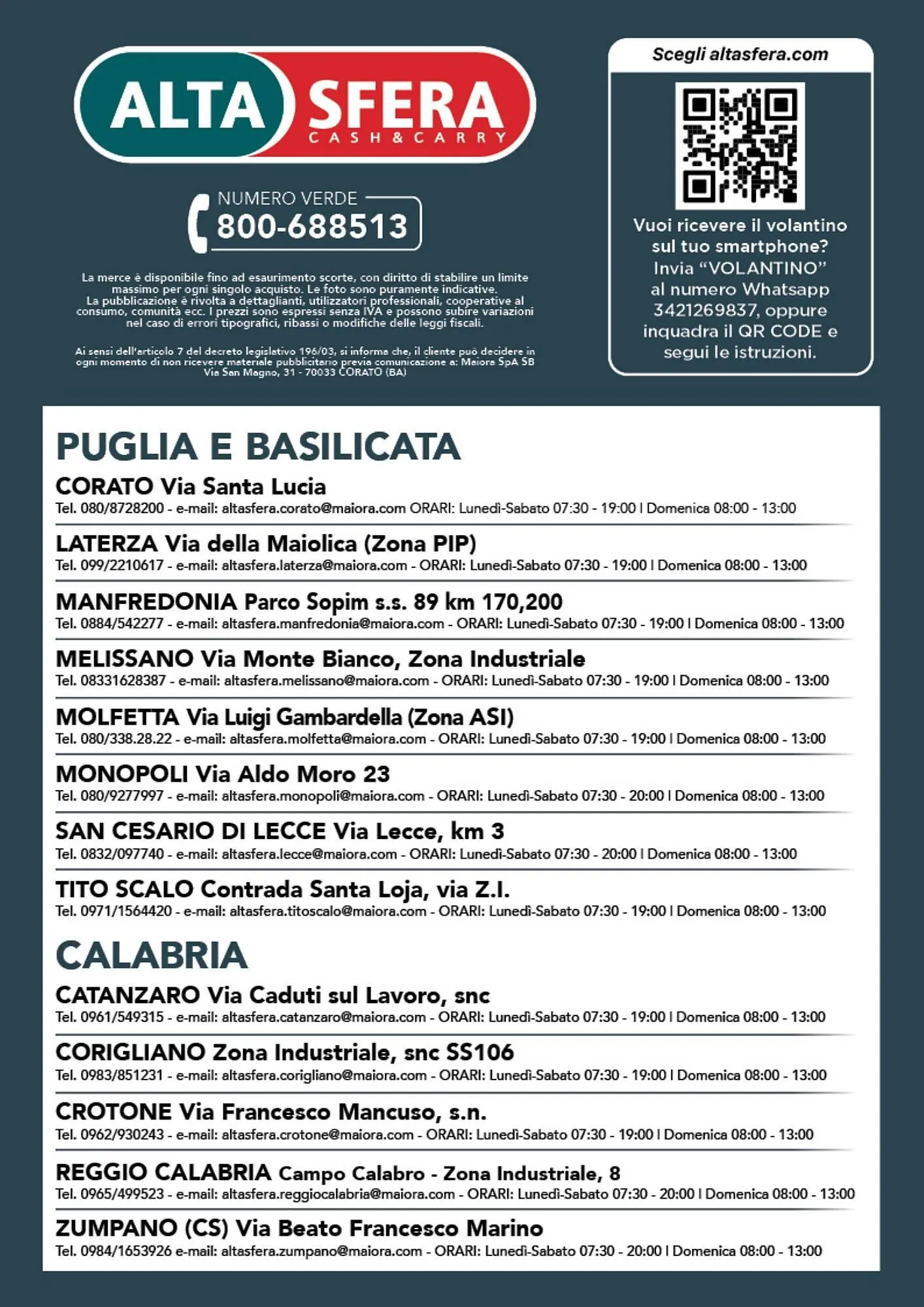 Volantino Altasfera da 14 aprile a 30 aprile di 2025 - Pagina del volantino 16