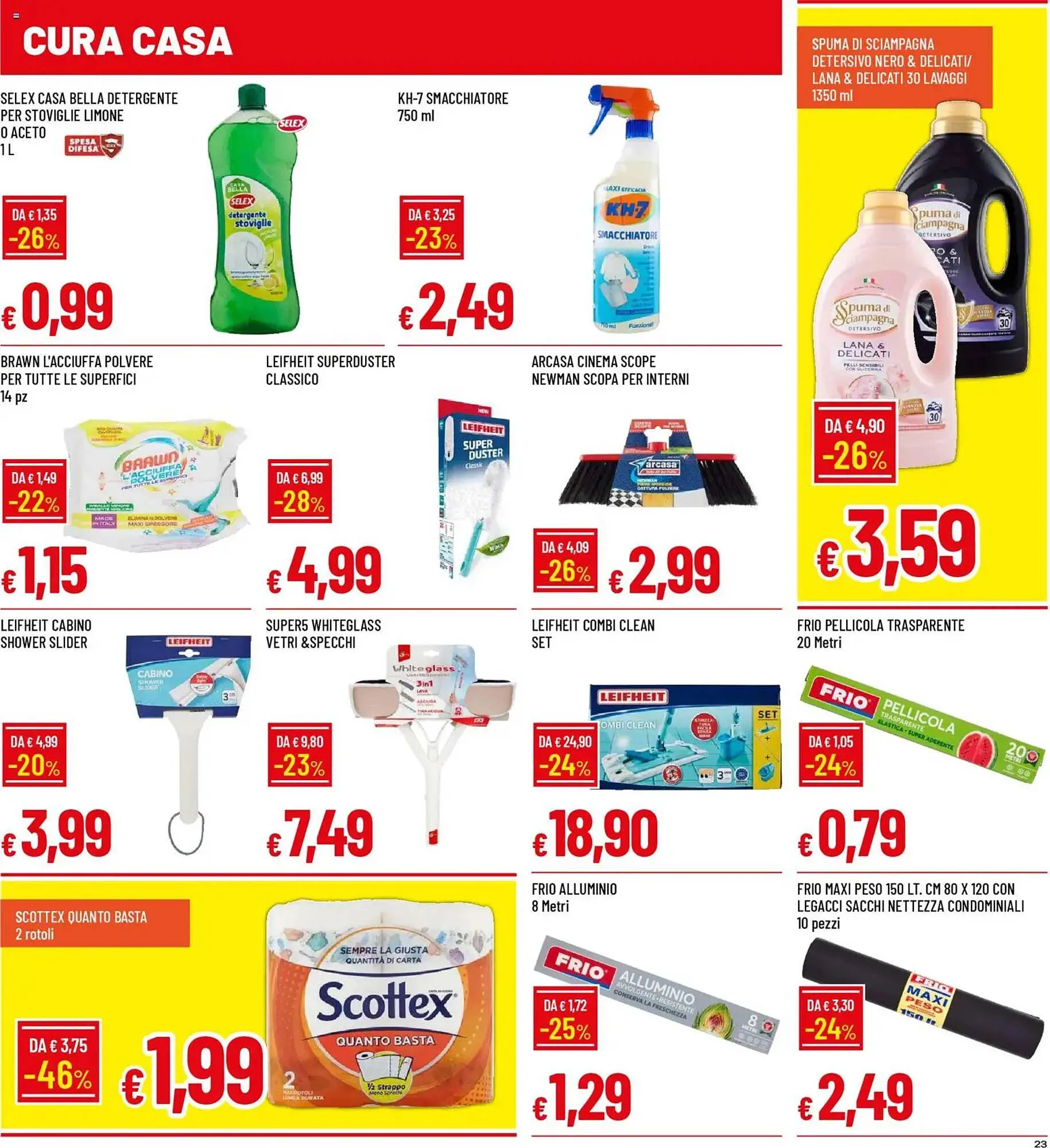 Volantino Galassia da 16 marzo a 25 marzo di 2026 - Pagina del volantino 23