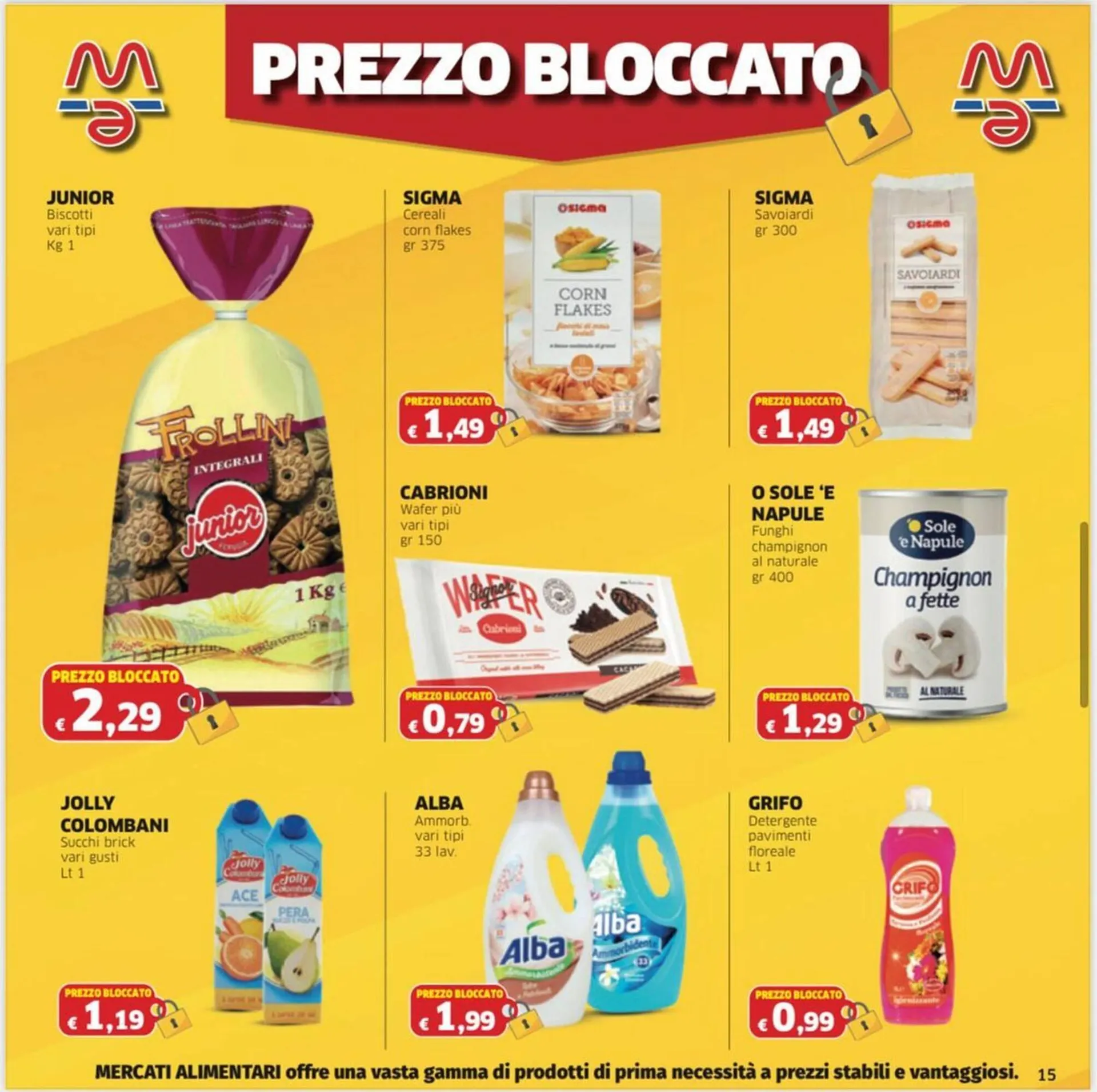 Volantino Mercati Alimentari da 22 maggio a 4 giugno di 2025 - Pagina del volantino 15