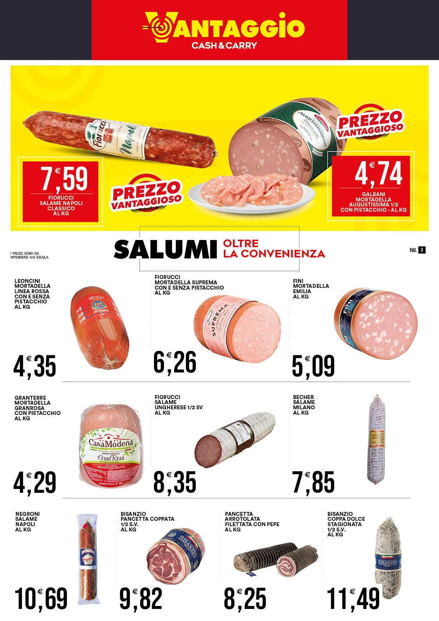 Volantino Vantaggio Cash&Carry da 25 agosto a 6 settembre di 2025 - Pagina del volantino 3