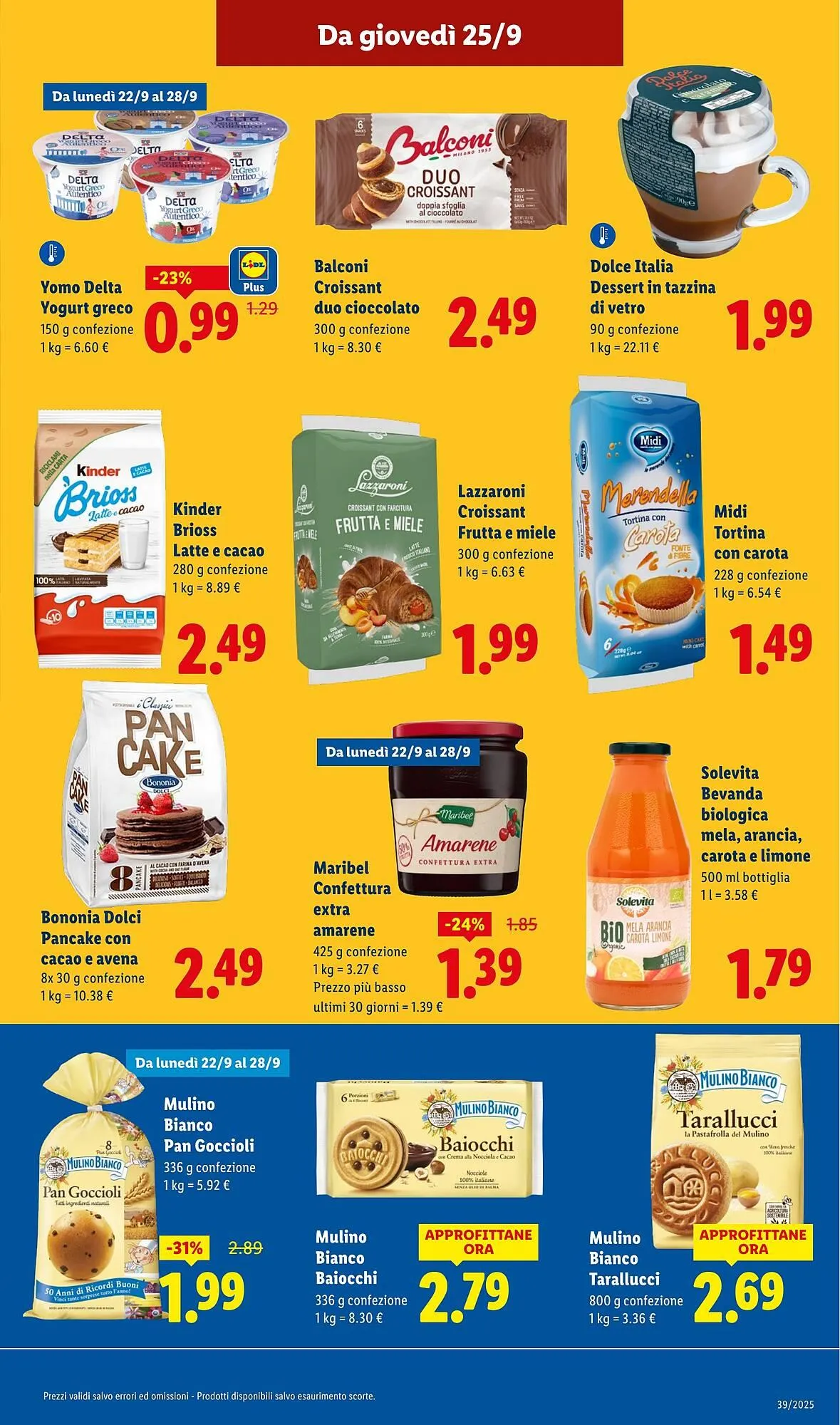 Volantino Lidl da 22 settembre a 28 settembre di 2025 - Pagina del volantino 27