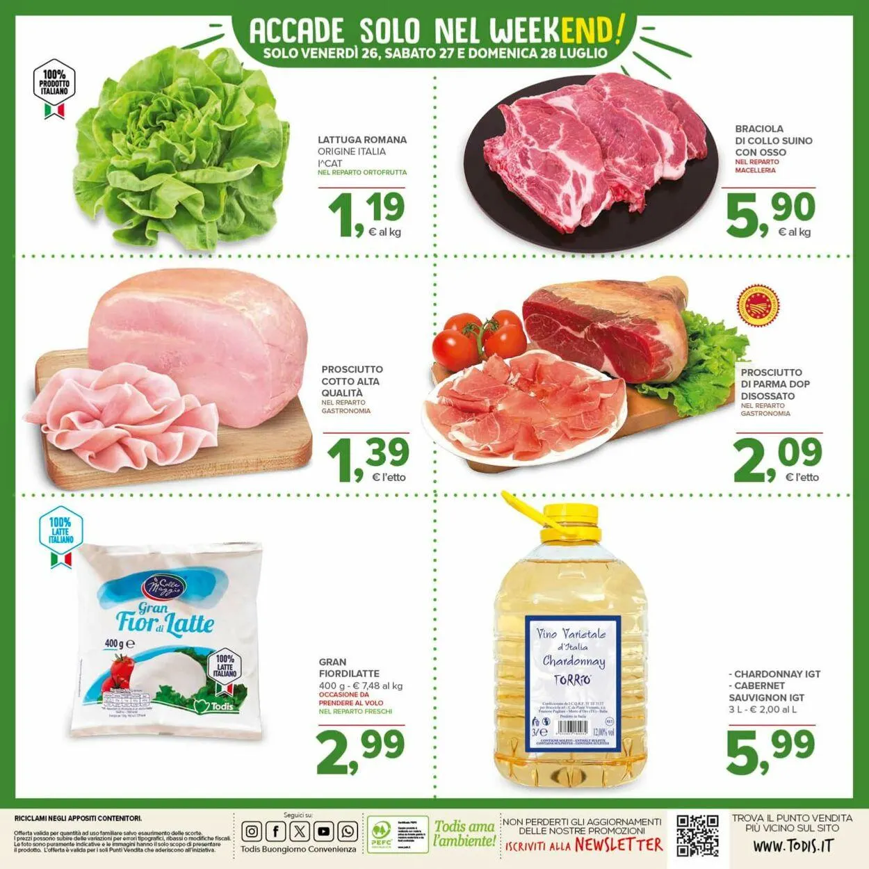 Todis Volantino attuale da 24 luglio a 7 agosto di 2024 - Pagina del volantino 24