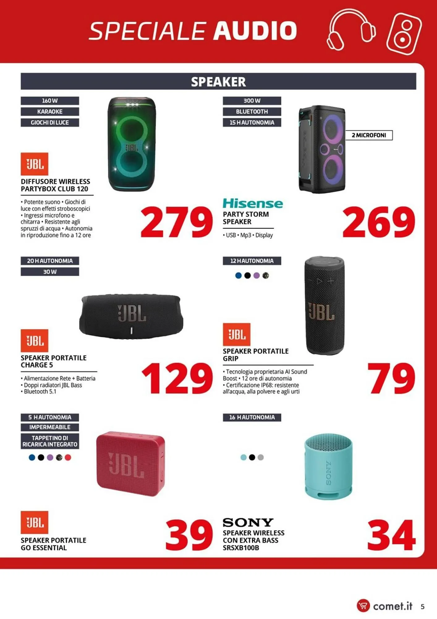 Volantino Comet da 20 febbraio a 1 marzo di 2026 - Pagina del volantino 5