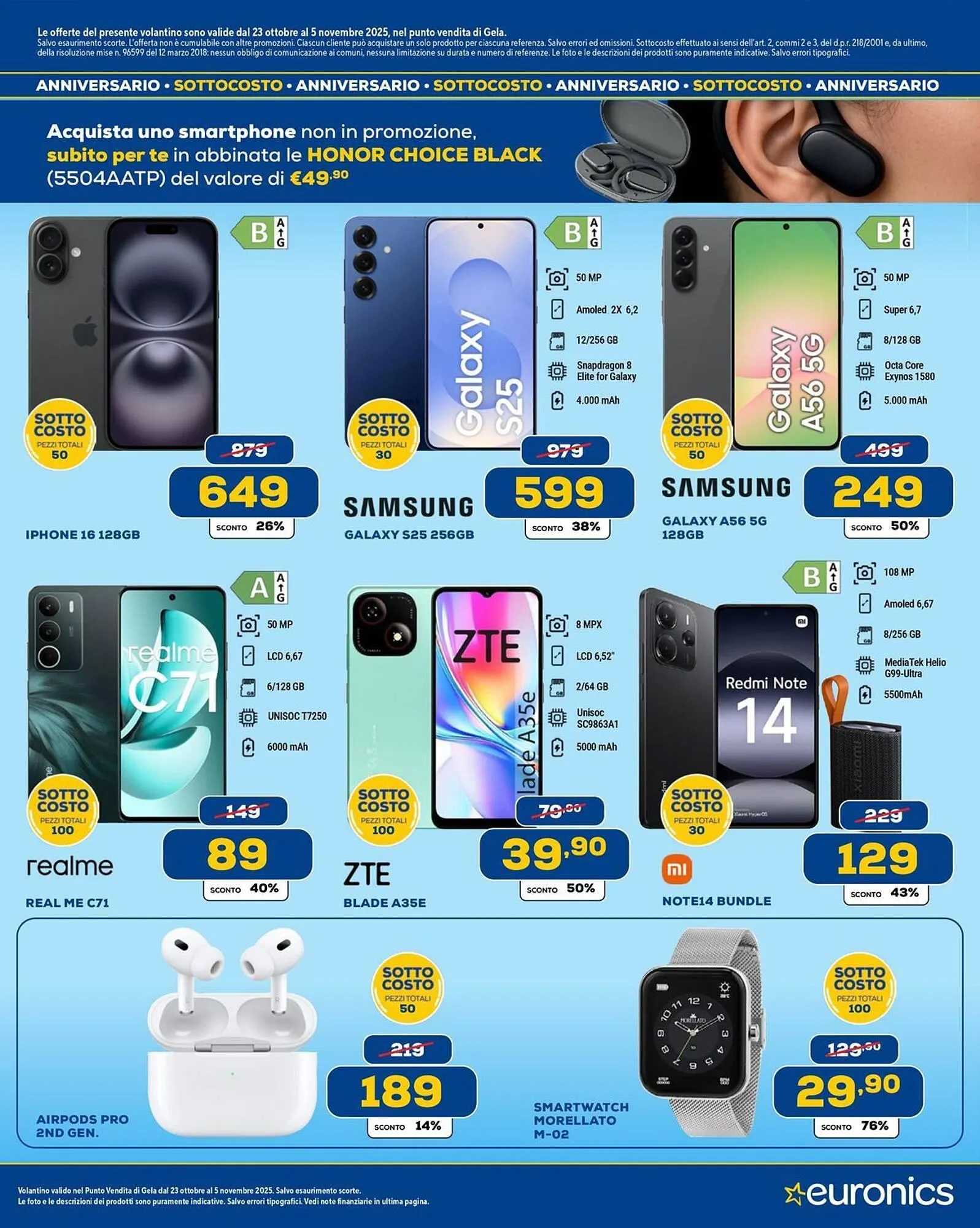 Volantino Euronics da 27 ottobre a 5 novembre di 2025 - Pagina del volantino 2
