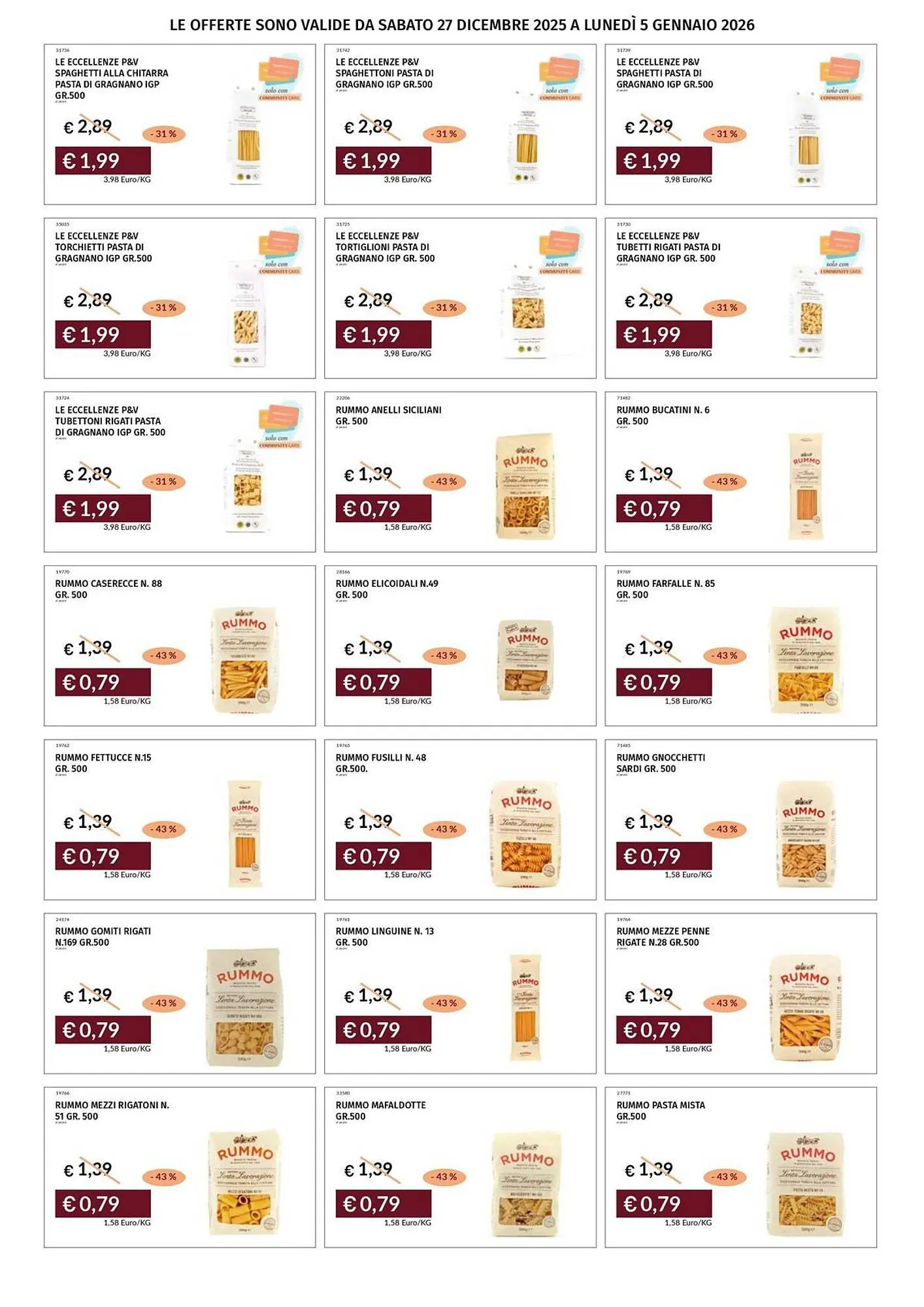 Volantino Prezzemolo e Vitale da 29 dicembre a 5 gennaio di 2026 - Pagina del volantino 19