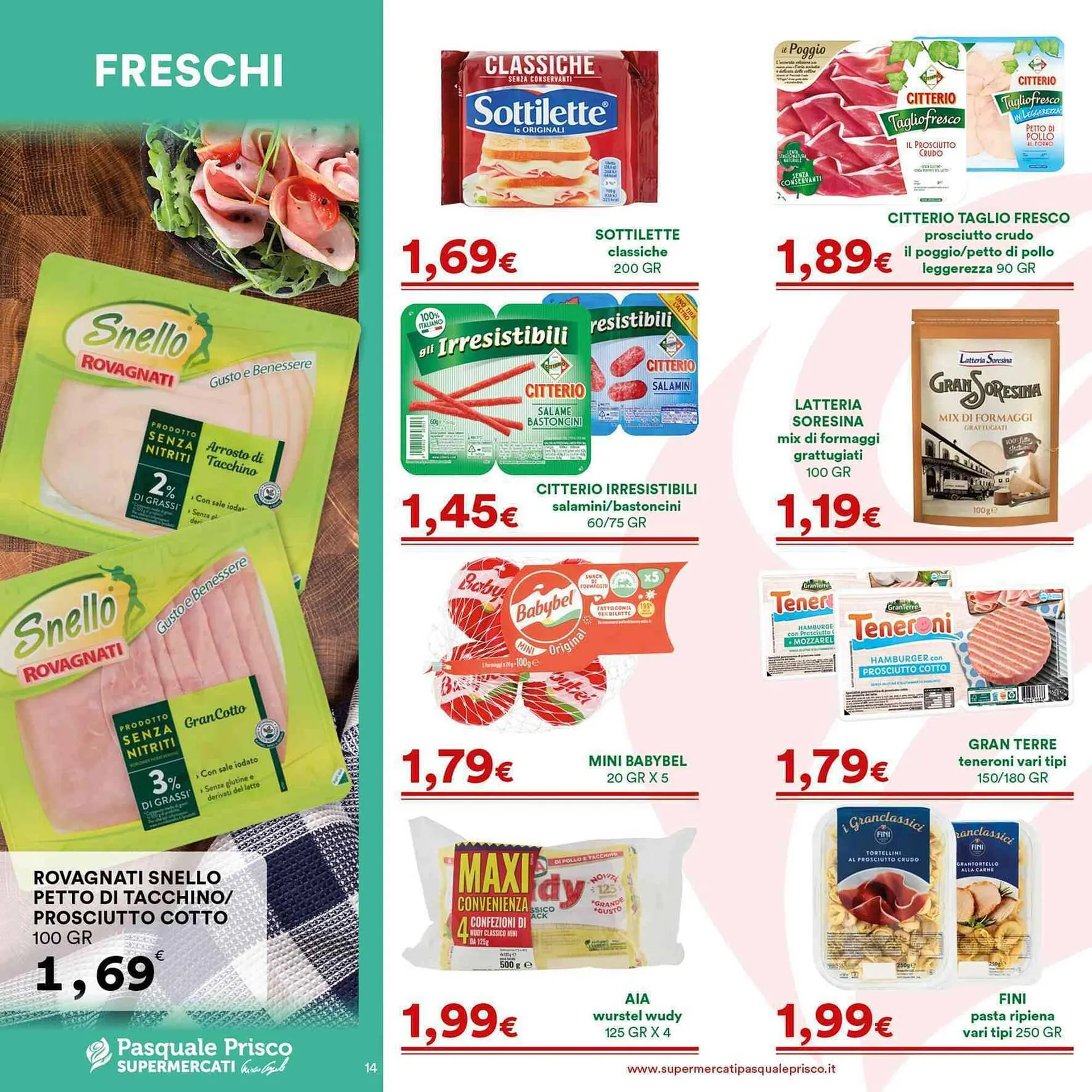 Volantino Supermercati Pasquale Prisco da 16 marzo a 26 marzo di 2026 - Pagina del volantino 14