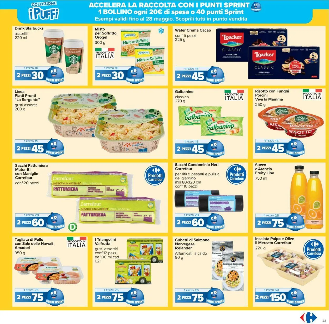 Carrefour Volantino attuale da 16 maggio a 28 maggio di 2025 - Pagina del volantino 41