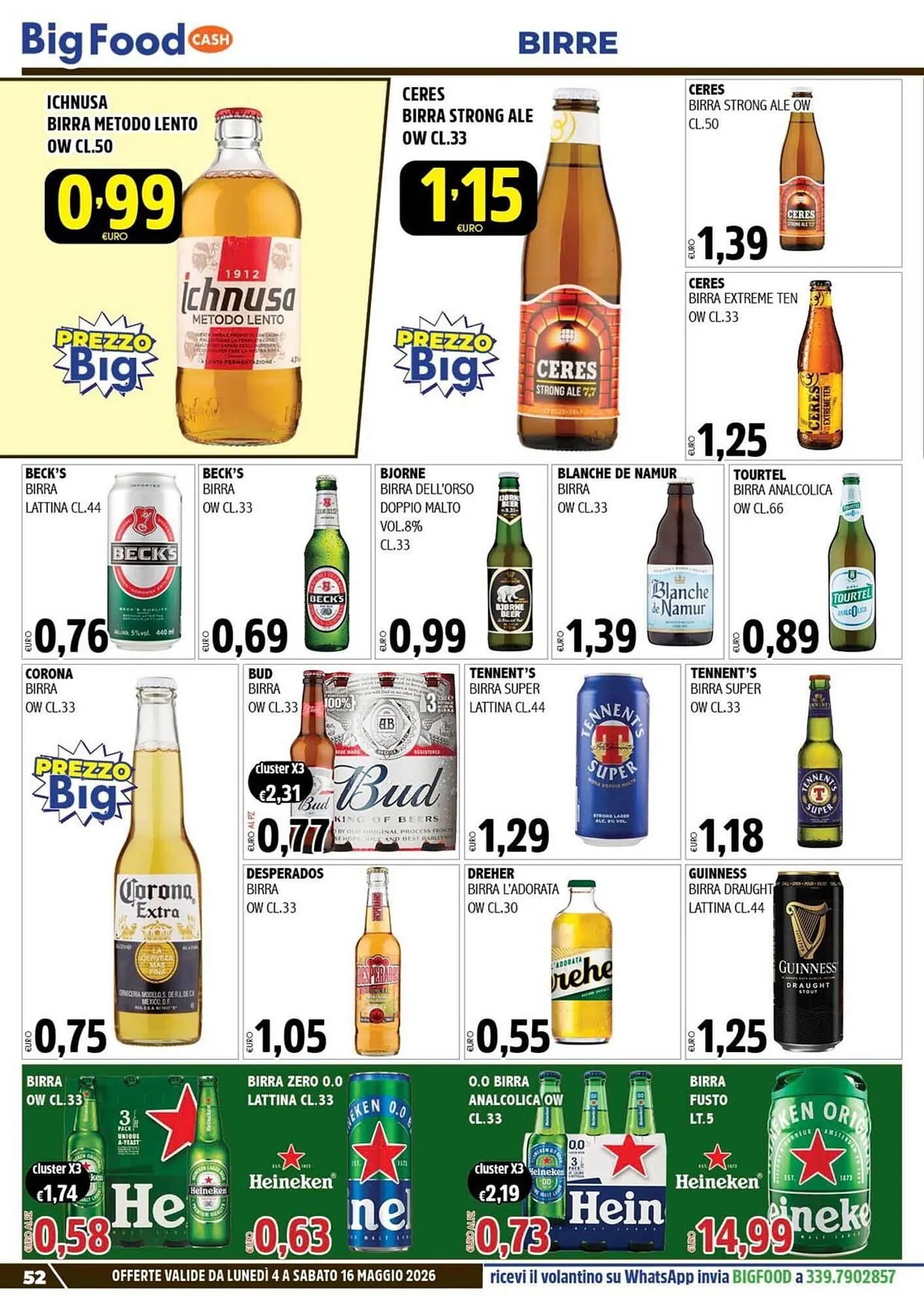 Volantino Big Food da 4 maggio a 16 maggio di 2026 - Pagina del volantino 52