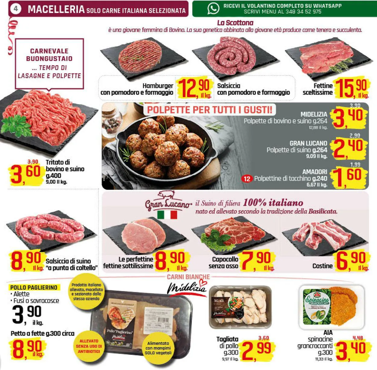 Famila Volantino attuale da 1 febbraio a 10 febbraio di 2024 - Pagina del volantino 4