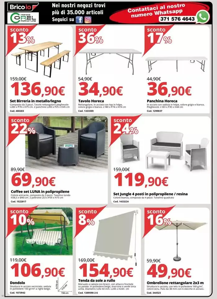 Promo Primavera da 7 aprile a 30 aprile di 2025 - Pagina del volantino 10