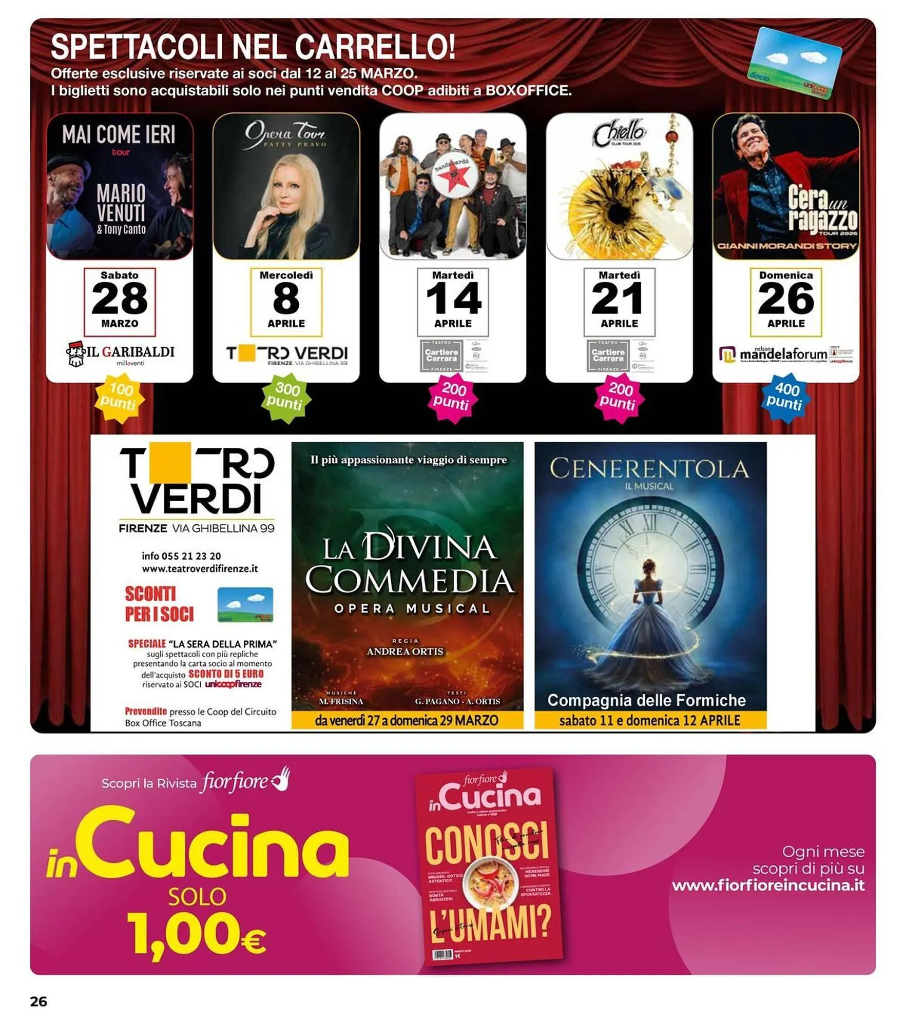 Volantino Unicoop da 12 marzo a 25 marzo di 2026 - Pagina del volantino 26