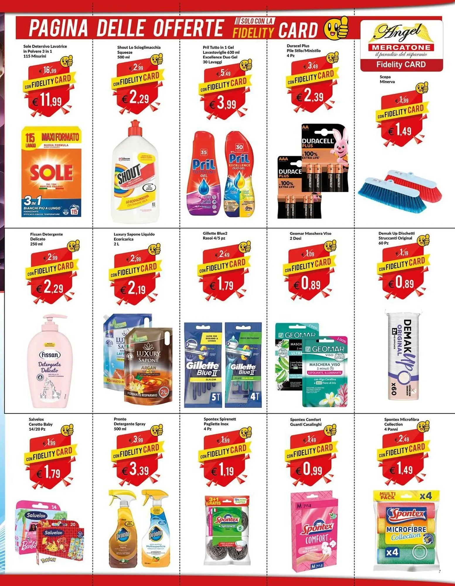 Volantino Angel Mercatone da 6 giugno a 22 giugno di 2025 - Pagina del volantino 7