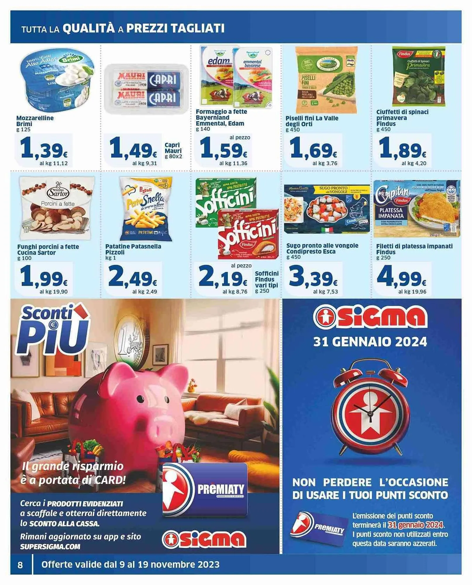 Volantino Sigma da 9 novembre a 18 novembre di 2023 - Pagina del volantino 8