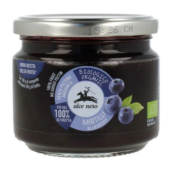 Alce Nero Composta di mirtilli Bio gr. 270