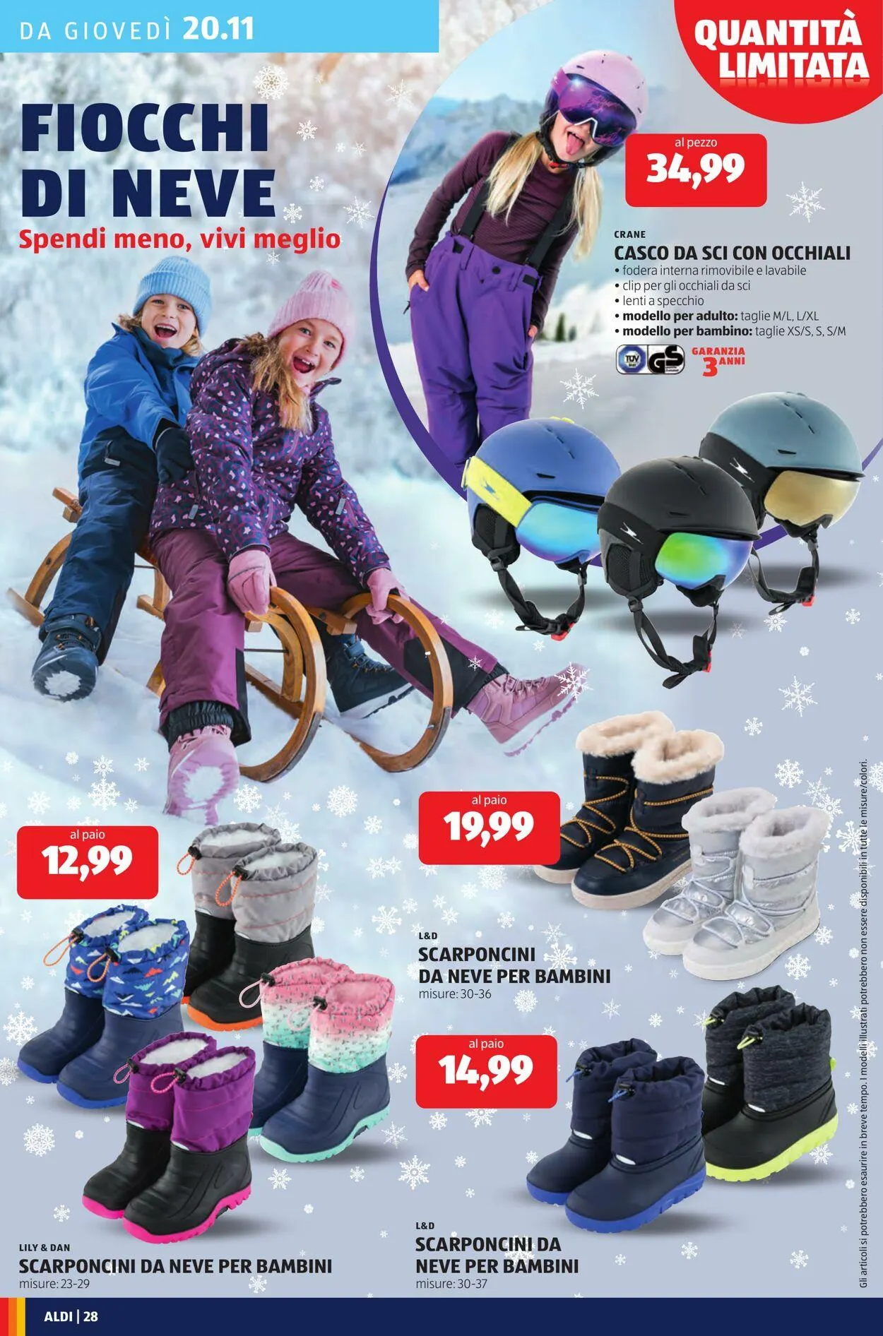 Aldi Volantino attuale da 17 novembre a 23 novembre di 2025 - Pagina del volantino 28