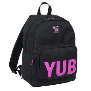 Zaino Yub Fluo Viola Monoscomparto Stile Americano