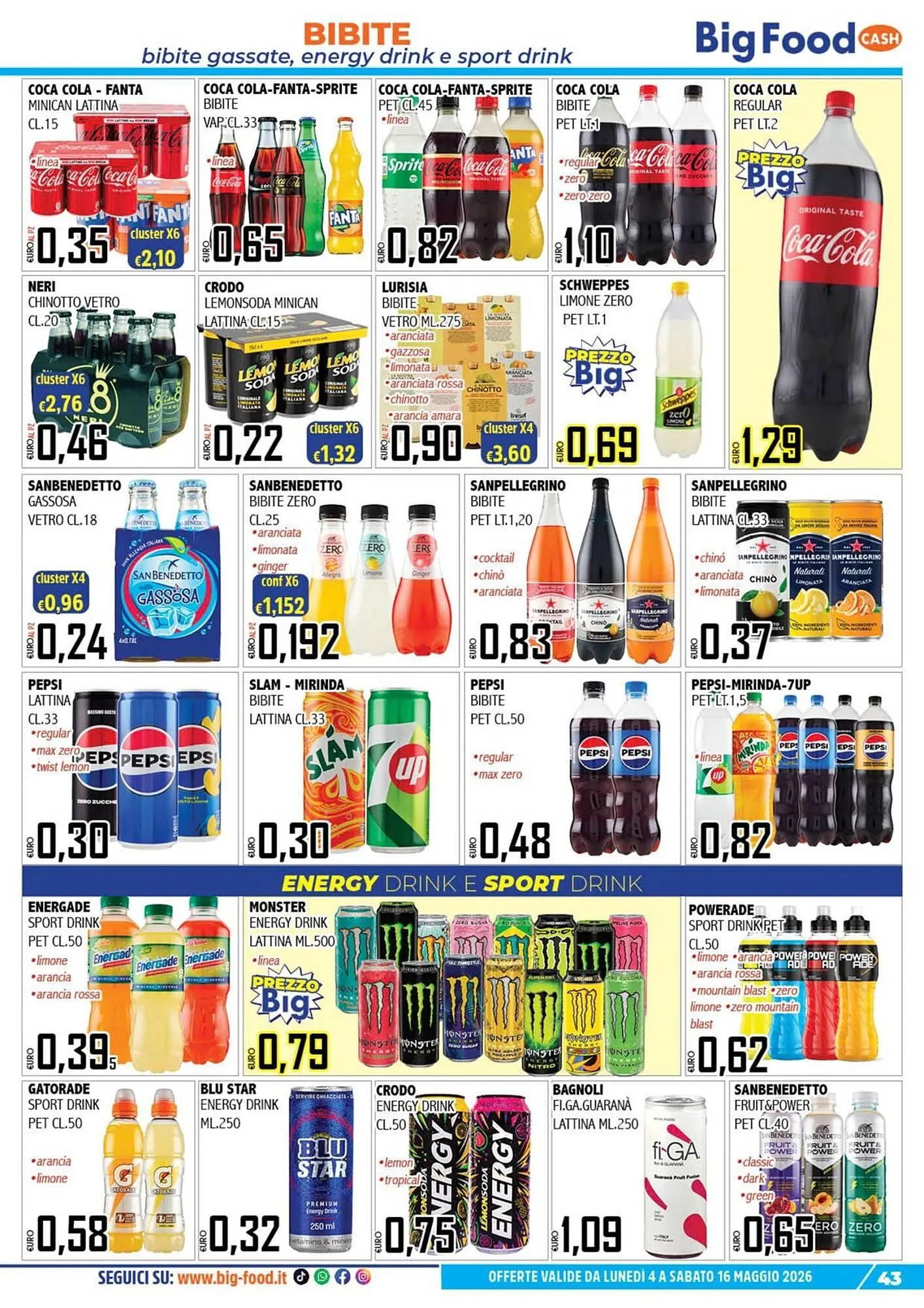 Volantino Big Food da 4 maggio a 16 maggio di 2026 - Pagina del volantino 43