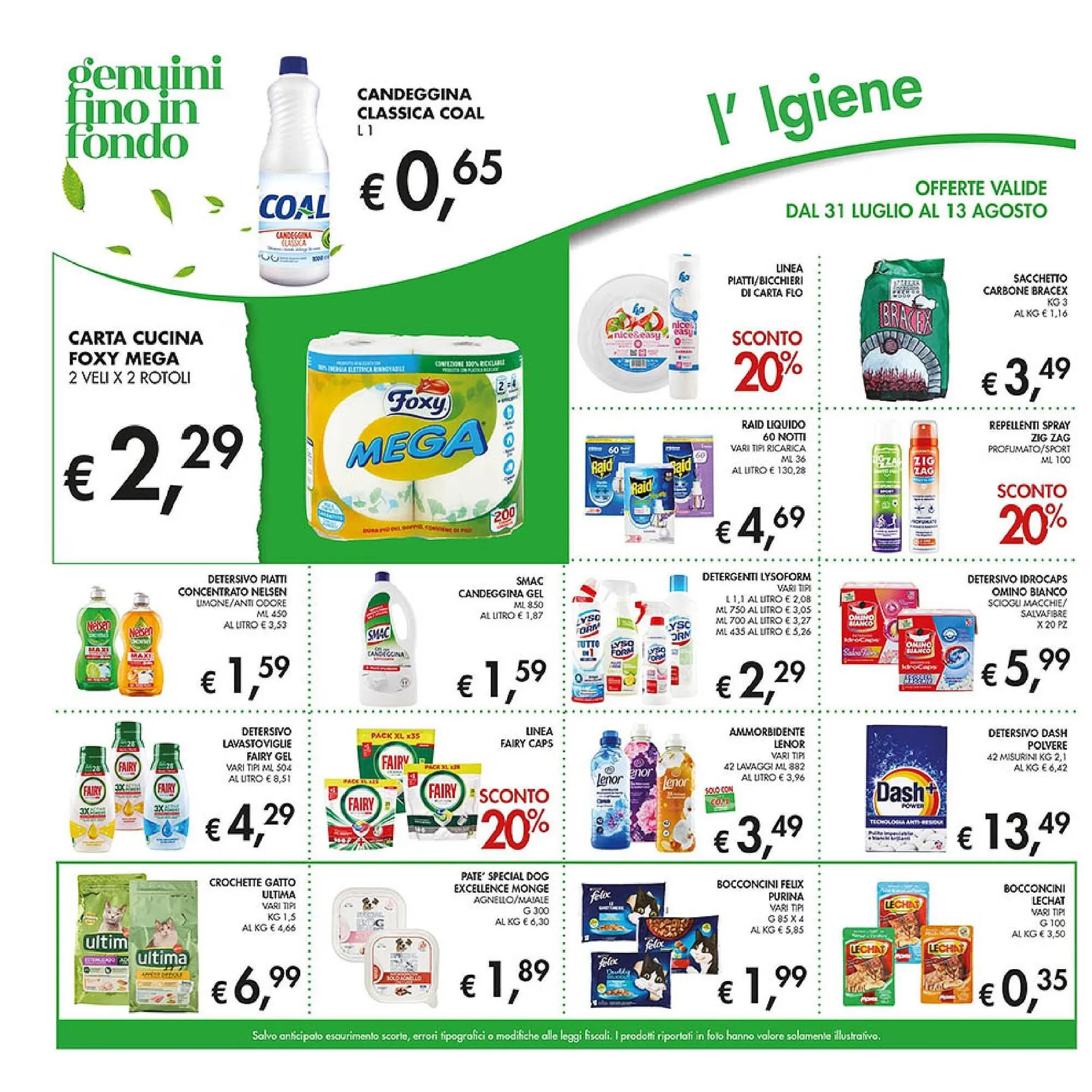 Volantino Coal da 31 luglio a 13 agosto di 2025 - Pagina del volantino 22