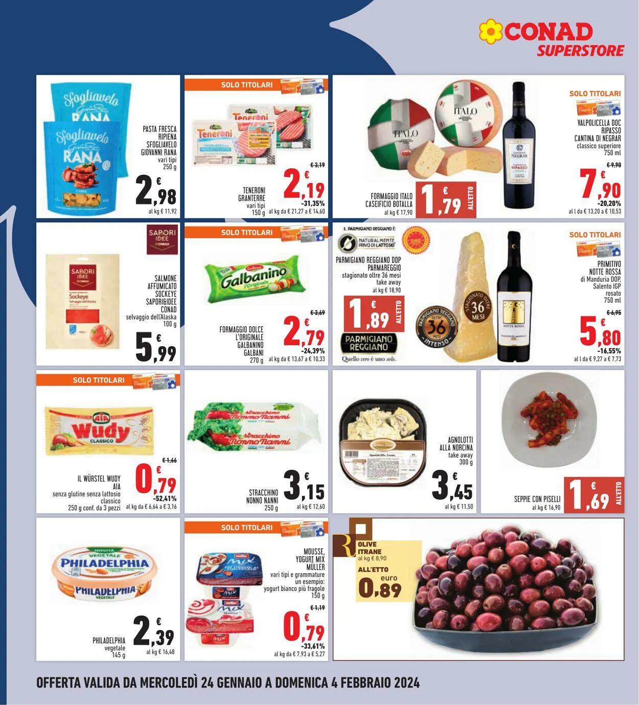 Conad - Superstore - Roma Volantino attuale da 24 gennaio a 4 febbraio di 2024 - Pagina del volantino 10
